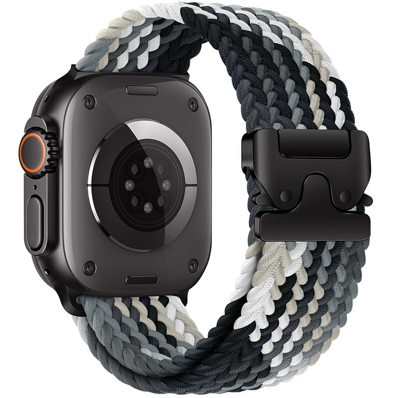 Nylon Braided Watch Band For Modern Smartwatch Models
