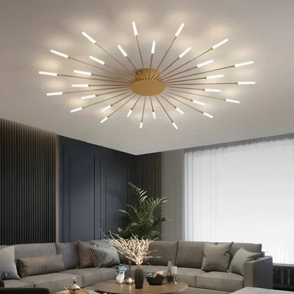 چراغ سقفی لوکس LED اوریون اسپیرال برای اتاق نشیمن