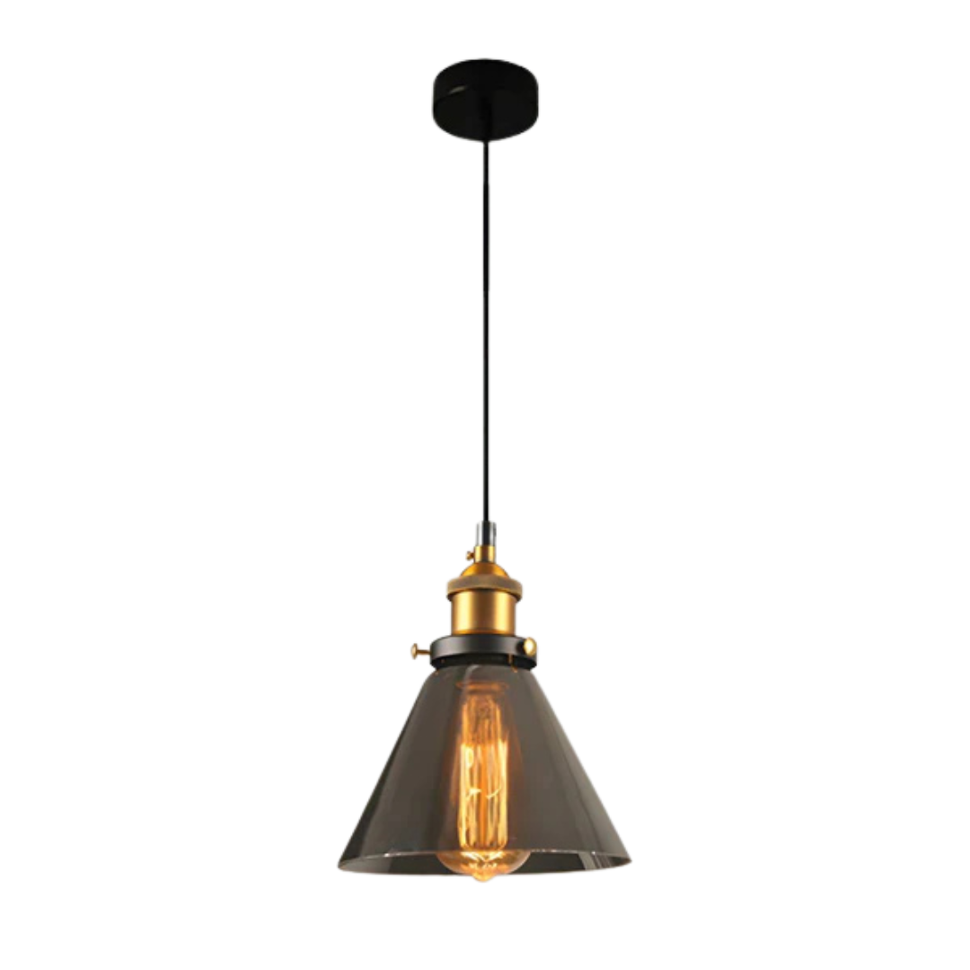 Vellora Vintage Glass Pendant Light for Dining Rooms and Living Spaces