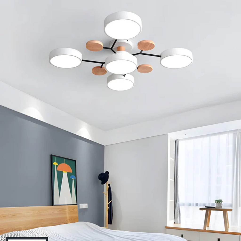 Aurel | Moderní kulaté LED stropní svítidlo do obývacího pokoje