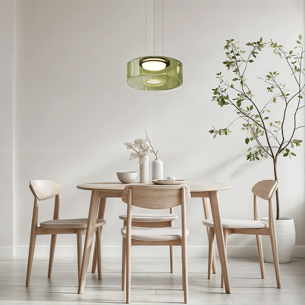 Nordisk glasspendel for moderne stuer og kafeer