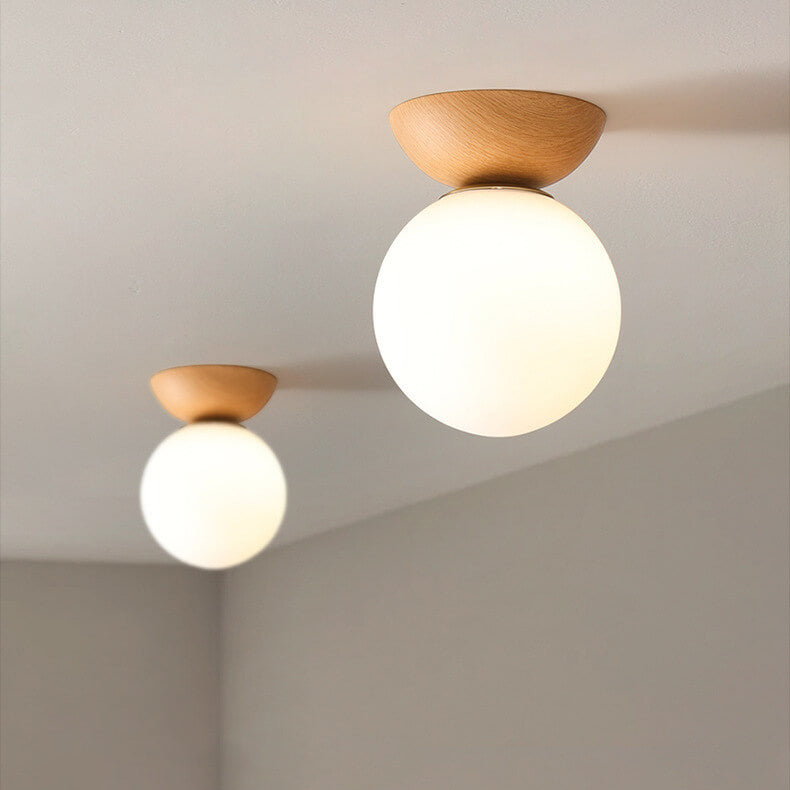 Japanese Aesthetic Ceiling Lamp With Ambient Lighting