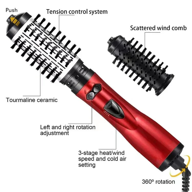 AeroGlow 3-In-1 Hairbrush For Easy Everyday Styling