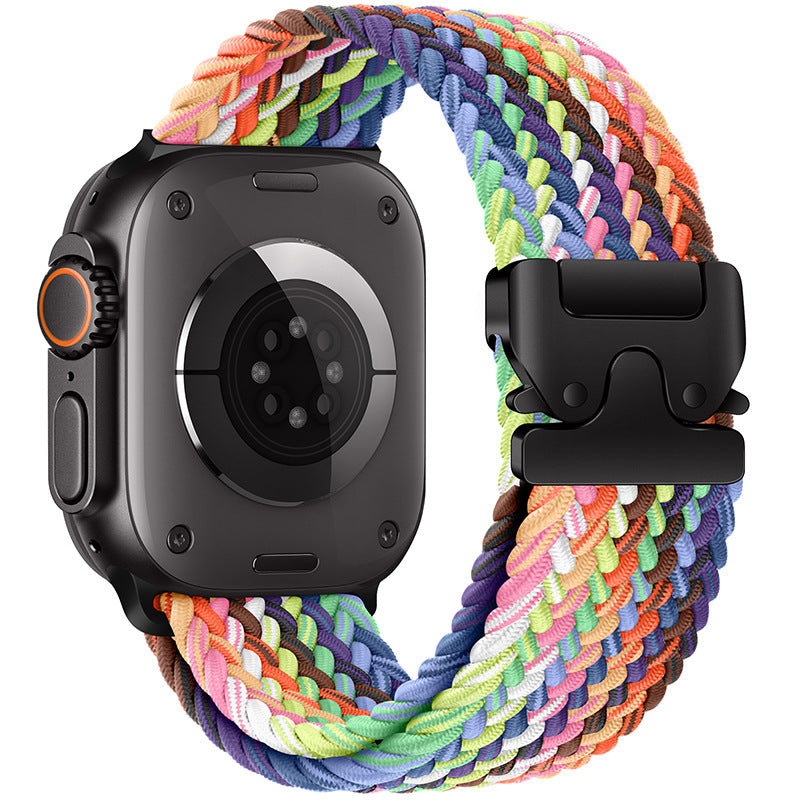 Nylon Braided Watch Band For Modern Smartwatch Models