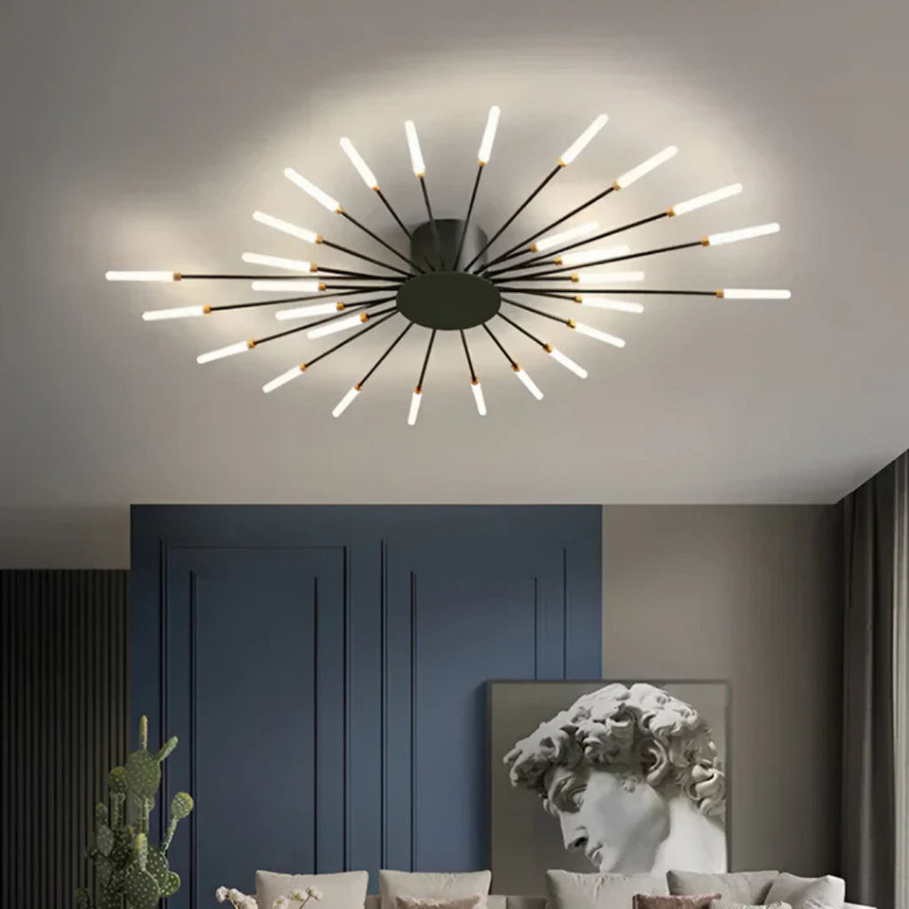 چراغ سقفی لوکس LED اوریون اسپیرال برای اتاق نشیمن