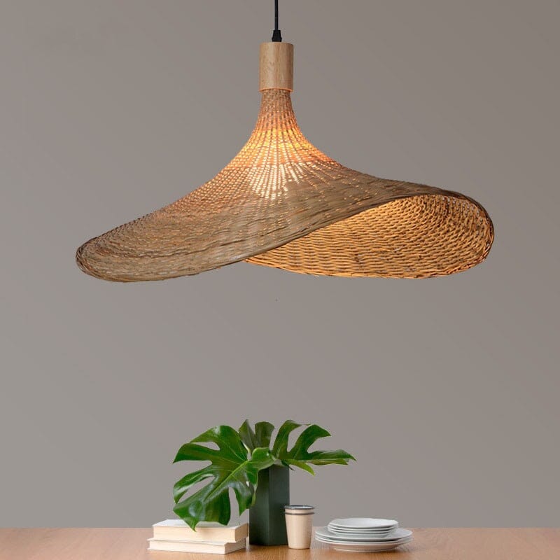 LumaWeave Bambuslampe mit sanftem, warmem Licht für jede Einrichtung