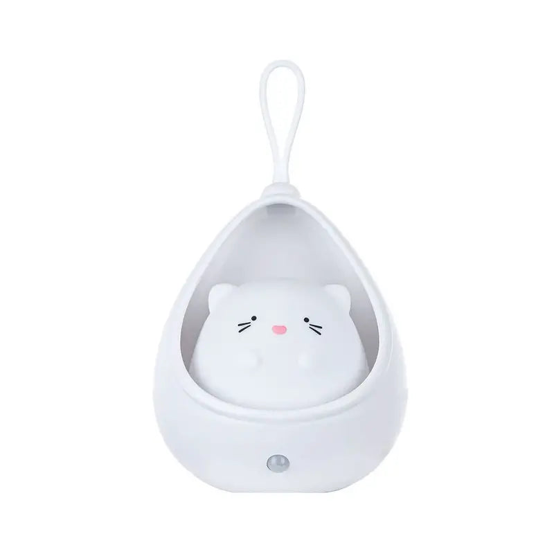 WhiskerGlow Kitty Night Light for Nursery and Kids Room