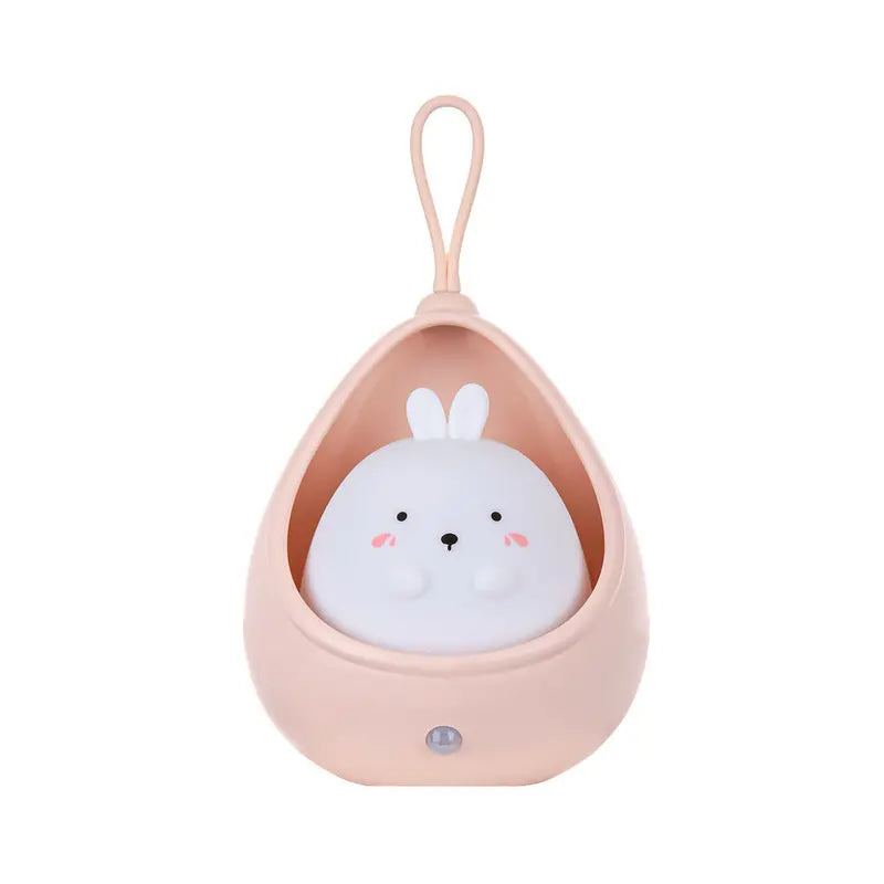 WhiskerGlow Kitty Night Light for Nursery and Kids Room