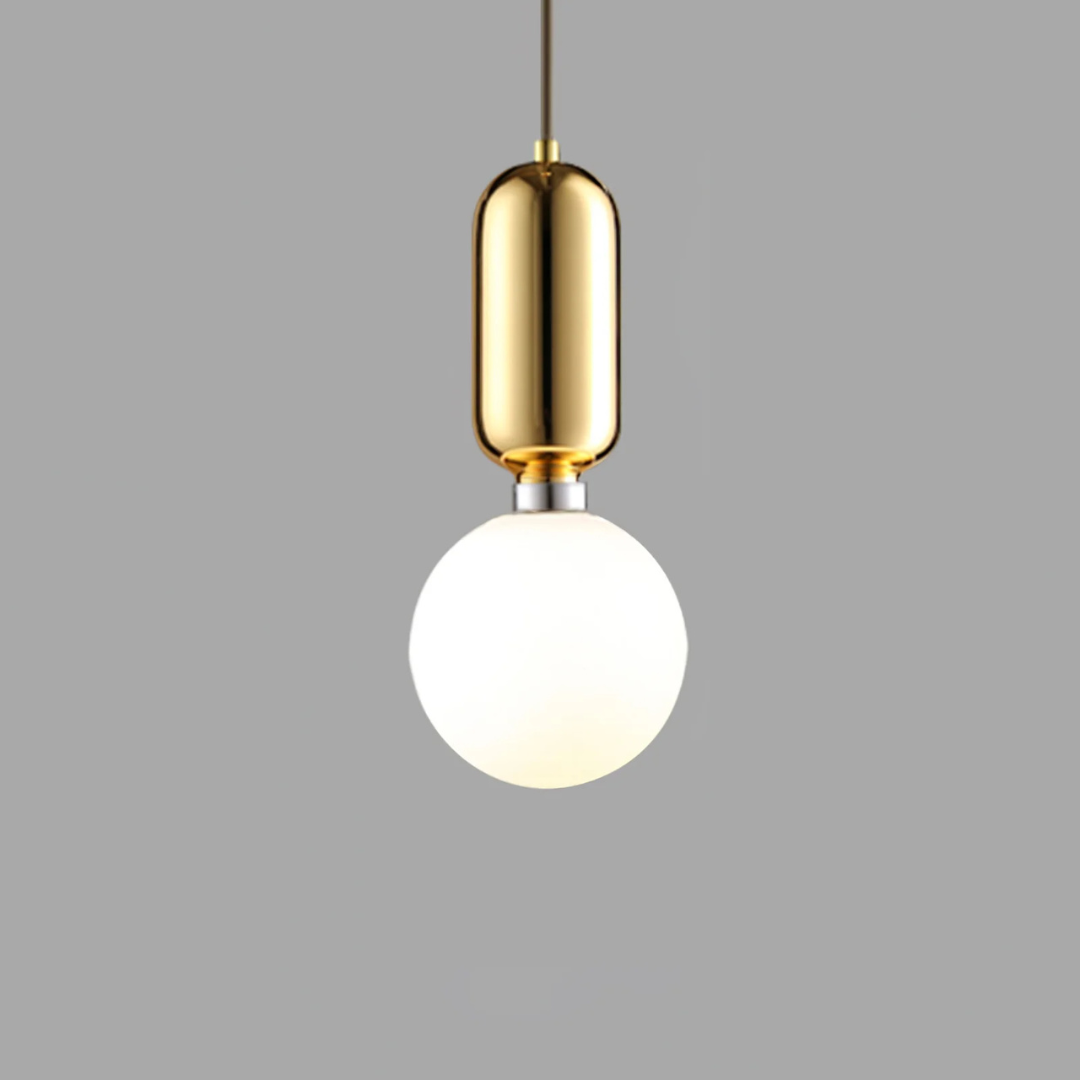 Moderní závěsná lampa Asterra do jídelny
