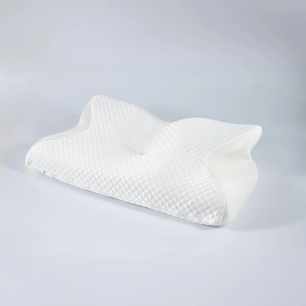 Ergonomický polštář z paměťové pěny pro úlevu při spánkové apnoi a chrápání