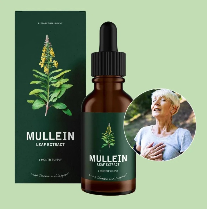 Mullein + Chlorophyll | Natural lung detox - Clean your lungs naturally