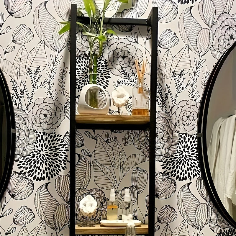Space Saving Towel Rack Wall Mounted Holder for an Organized Bathroom