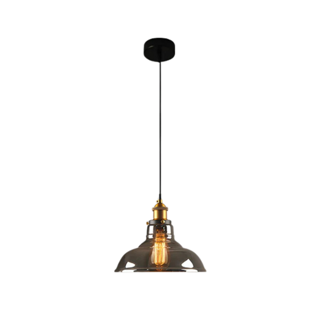 Vellora Vintage Glass Pendant Light for Dining Rooms and Living Spaces