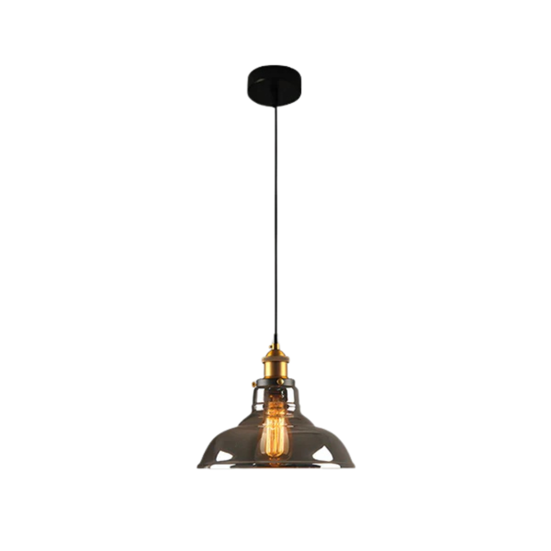 Vellora Vintage Glass Pendant Light for Dining Rooms and Living Spaces