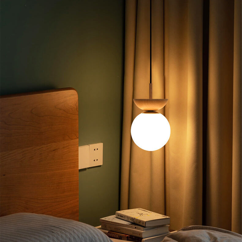Japanese Aesthetic Ceiling Lamp With Ambient Lighting