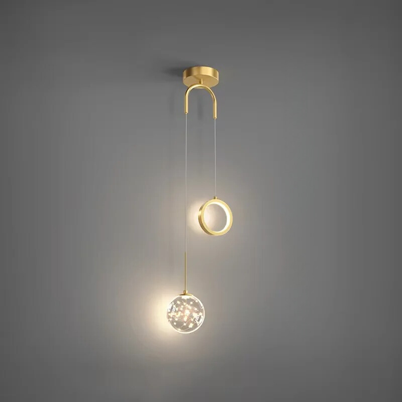 Aurea Modern LED Pendant Light For Bedroom And Dining