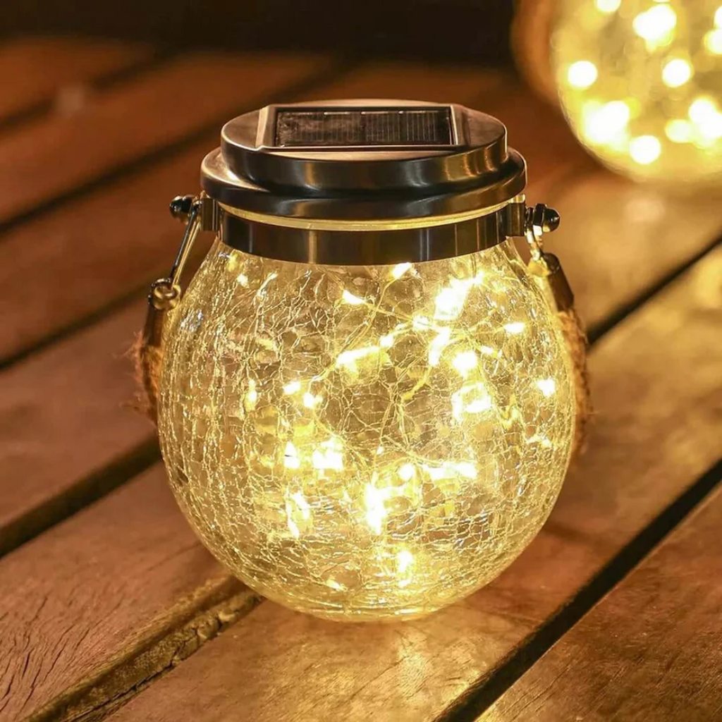 AuroraLeaf Bezdrátová solární zahradní lampa Vodotěsná a energeticky úsporná
