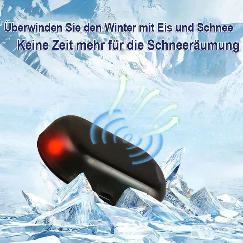Electromagnetic Snow Removal Device With Molecular Interference Tech Solar Powered