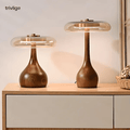 ArborLume dřevěná LED stolní lampa s teplým severským světlem