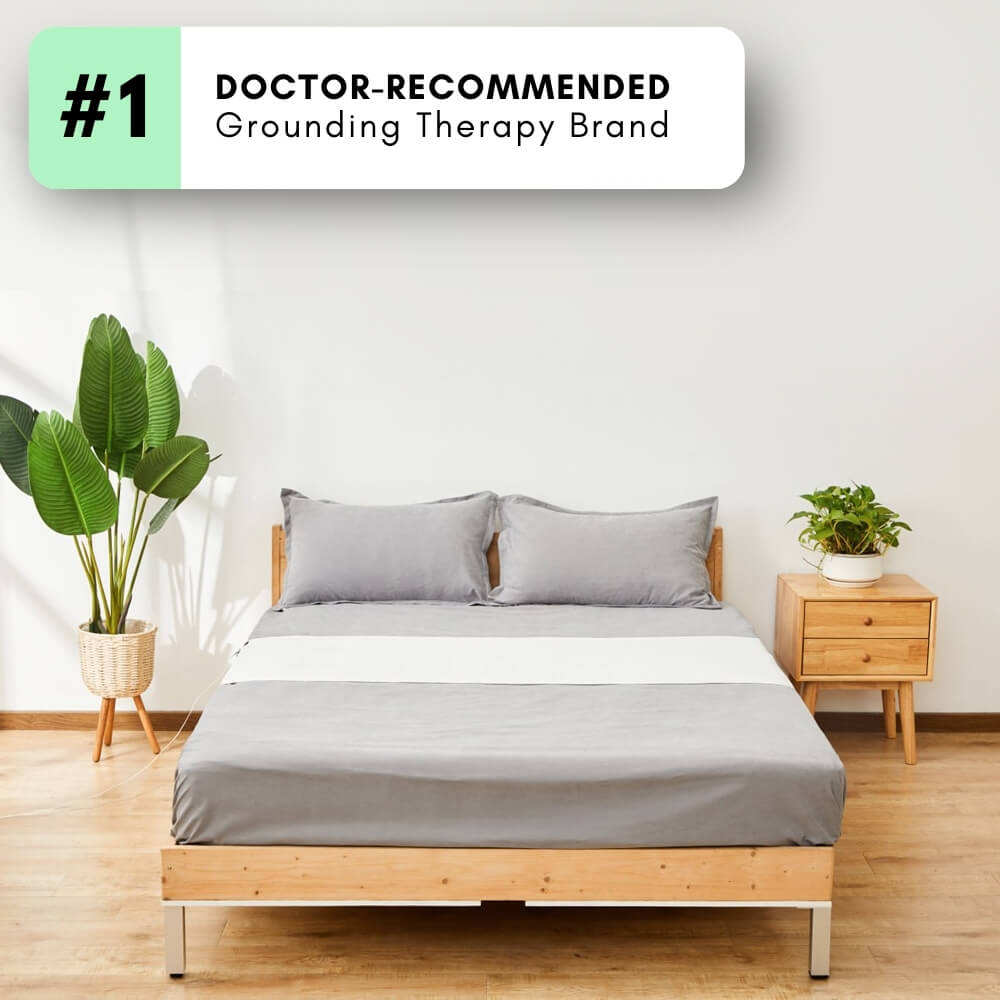Nova Premium Grounding Bedsheet for Restful Sleep and Relaxation
