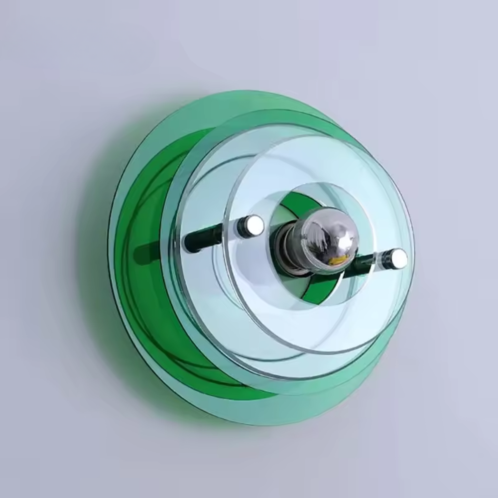 Asterra Vintage Bauhaus LED nástěnná lampa vícebarevná