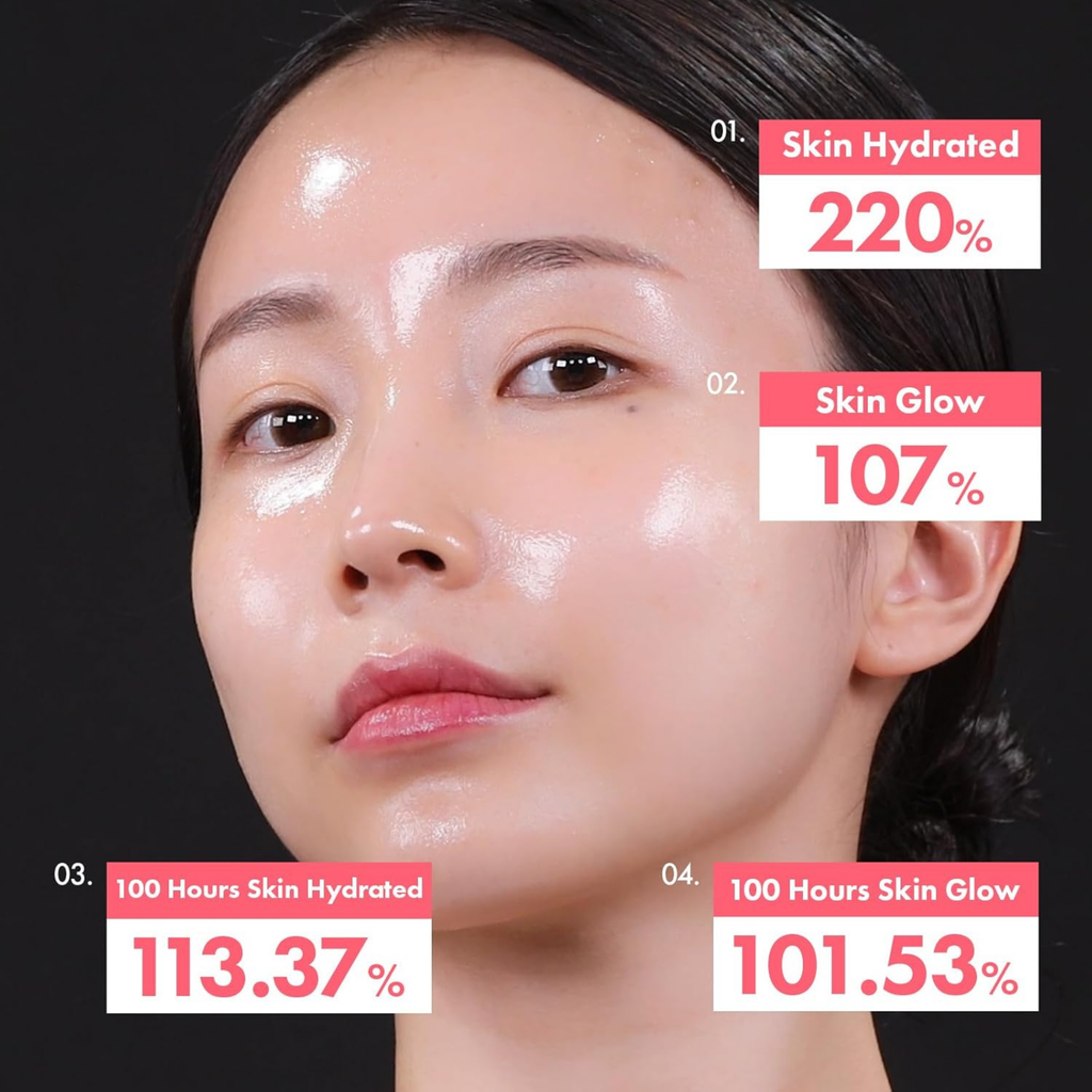 LuminaGlow Collagen Wrinkle Repair Glass Skin Mask
