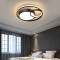 LumaHalo Moderne Dimbar LED Taklampe for Stuer og Hjemmekontor