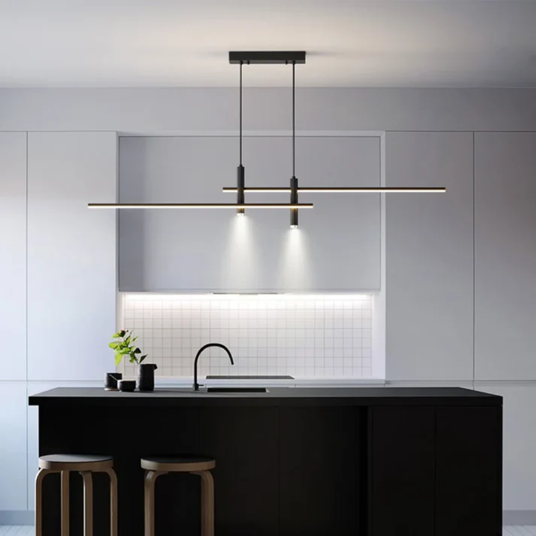 Astraeon Dining Pendant Light With Adjustable LED For Table Illumination
