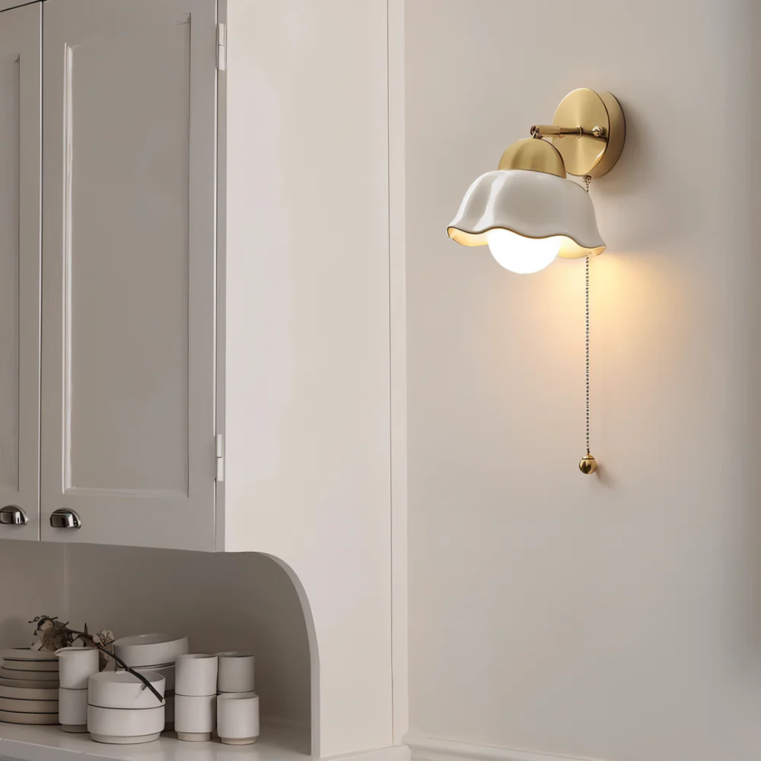 FloraNova LED nástěnná lampa pro elegantní vnitřní prostory