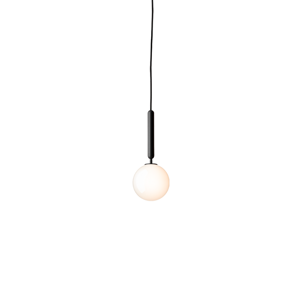 Minimalistyczna lampa wisząca Arcora Clear Glass do stołów jadalnych