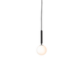 Minimalistyczna lampa wisząca Arcora Clear Glass do stołów jadalnych