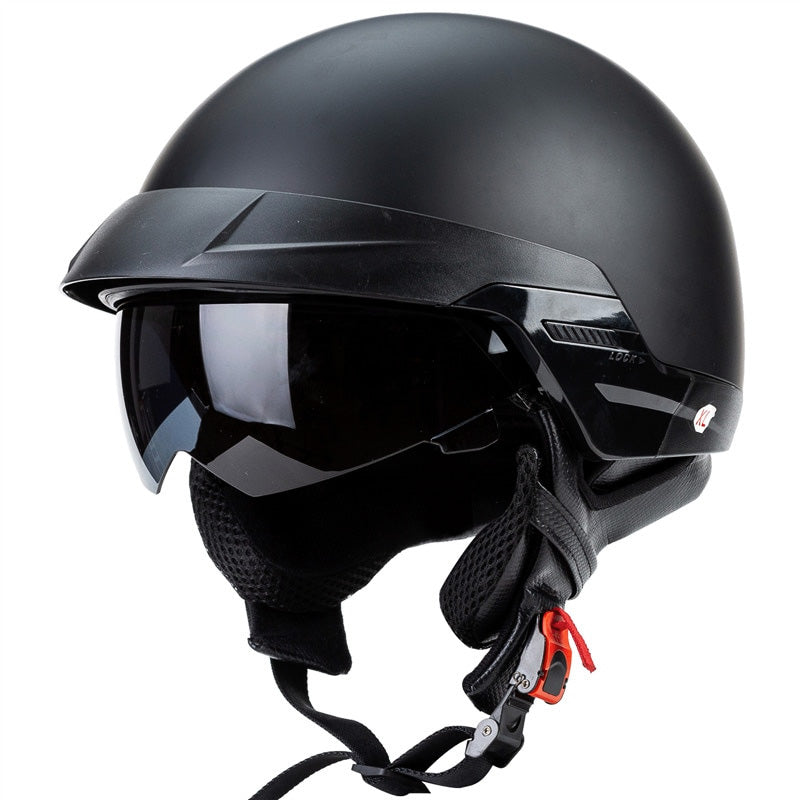 Casco Aperto AstraRidge Cruiser in Stile Harley Omologato DOT
