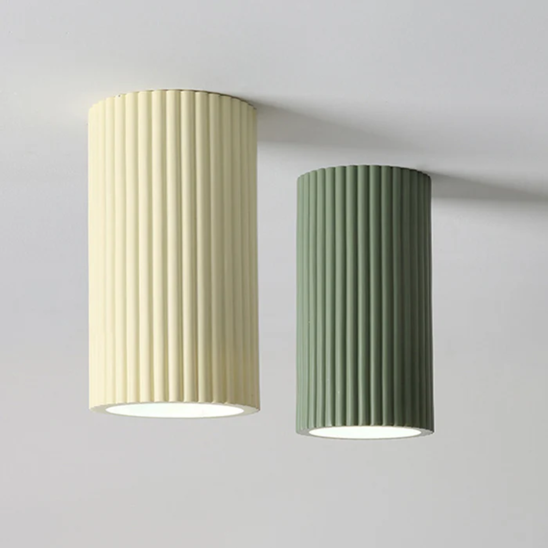 NovaKei Minimal Resin Ceiling Light for Hallways and Entryways