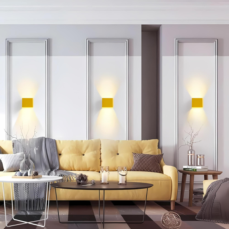 Zenith Square LED nástěnné svítidlo pro moderní interiéry