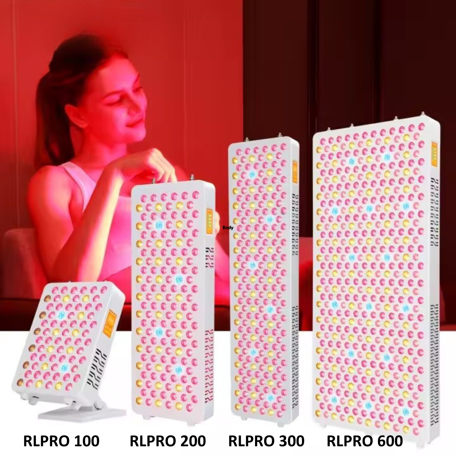 Pannello per terapia a luce rossa a spettro completo LumaPulse Nine Wave con app