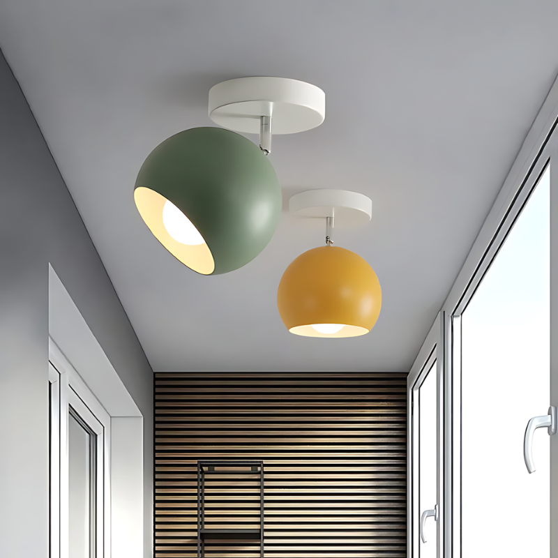 AuroraLume Ceiling Light With Warm Ambient Glow for Modern Interiors