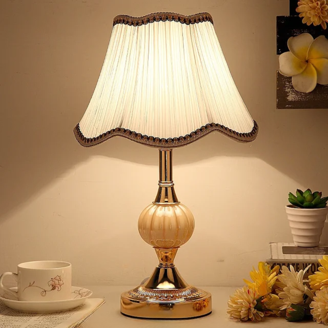 Nordelra Vintage Scandinavian Table Lamp For Cozy Rooms
