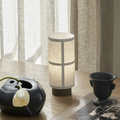Miyori | Japanese Silk Bedside Night Lamp With Soft Glow
