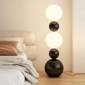 چراغ ایستاده LED اورندا به شکل کدو با مواد طبیعی