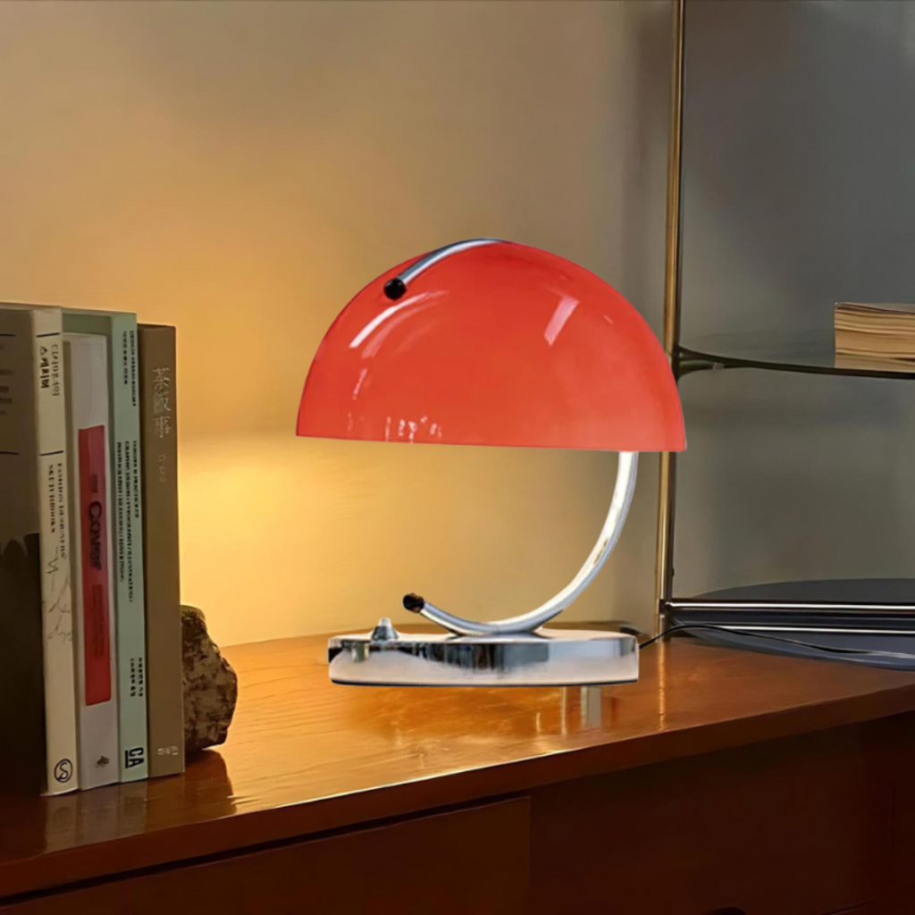 Aurelle Elegant Glass Table Lamp With Warm Ambient Glow
