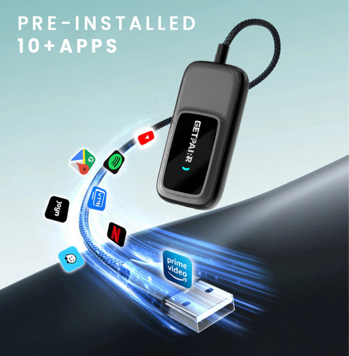 NovaLink Wireless CarPlay and Android Auto Adapter With App Hub