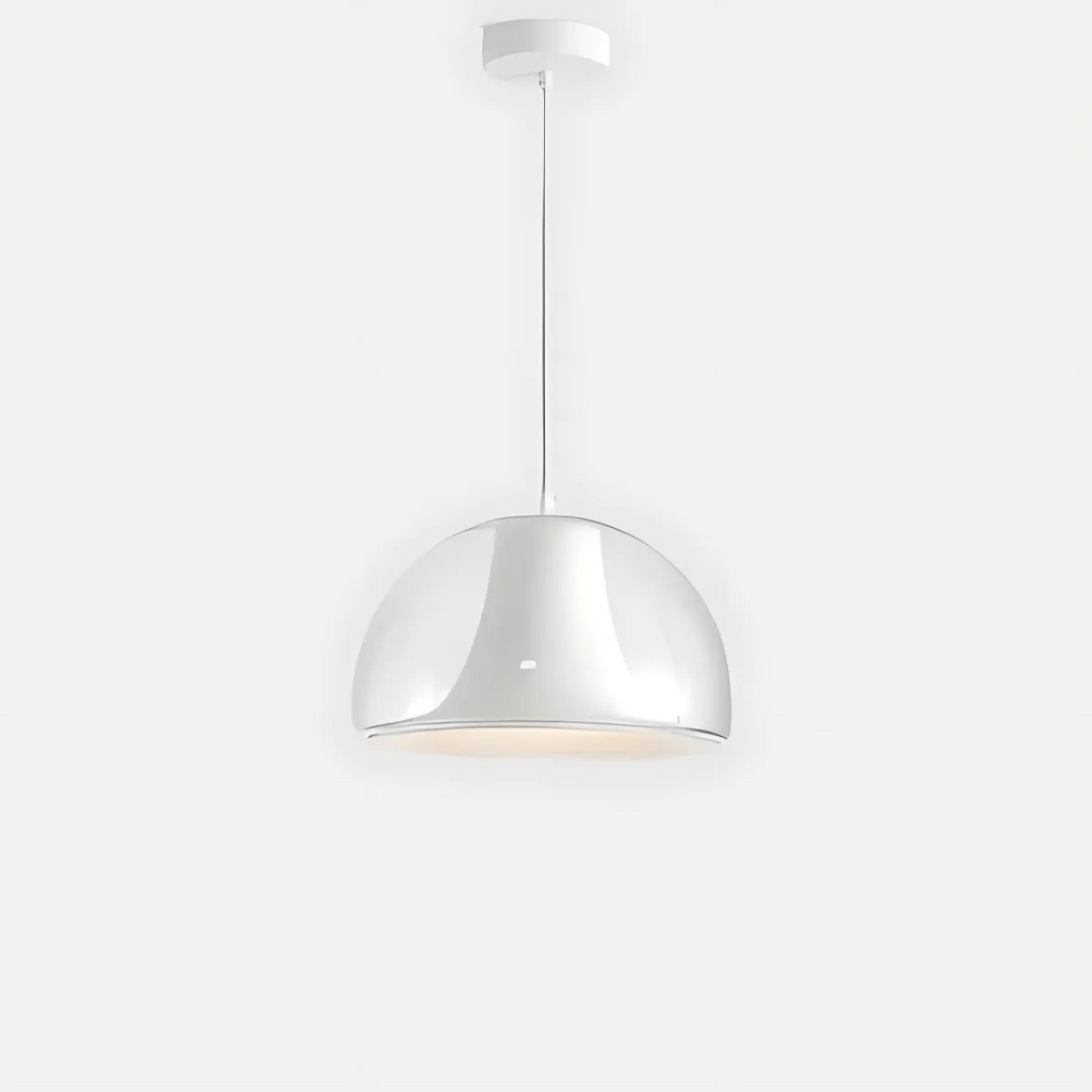 Aurelia halbkreisförmige Glas-Pendelleuchte für Esszimmer
