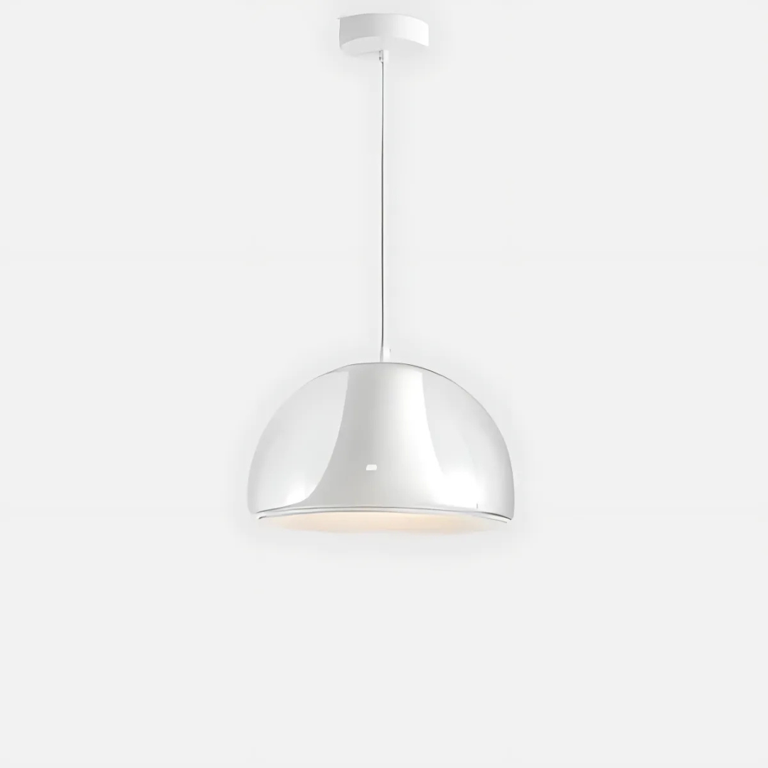 Aurelia halbkreisförmige Glas-Pendelleuchte für Esszimmer