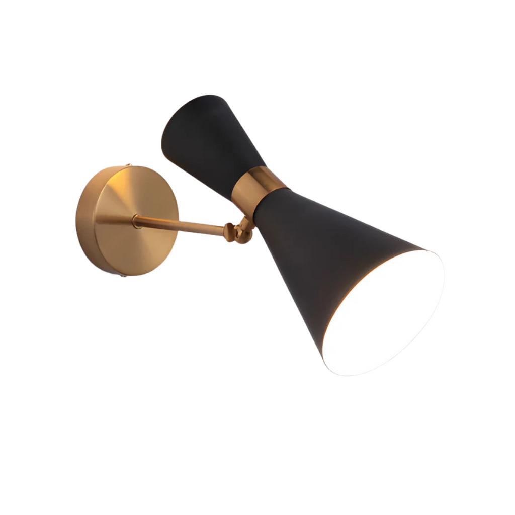 Vero Iron Lampada da Parete Minimalista Regolabile a LED con Attacco E27
