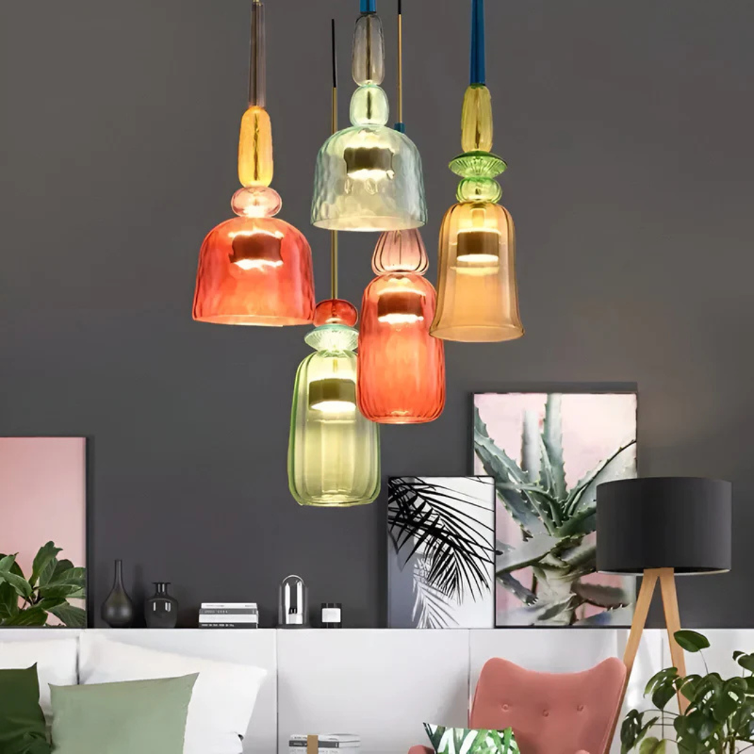 Kireli Colorful Scandinavian Dining Pendant Light