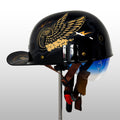 AstraCap Pro Baseball-Style Motorcycle Helmet DOT And ECE Certified