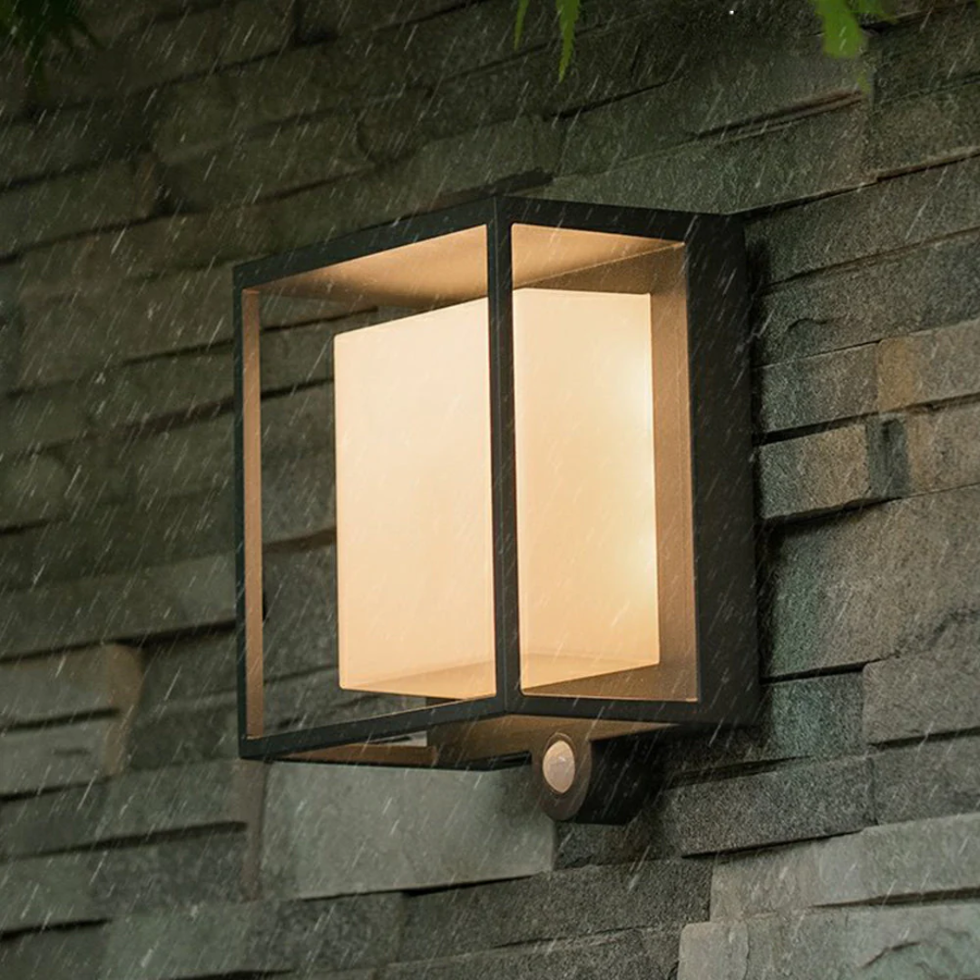 NovaLume Solar LED Outdoor Wall Light IP65 Waterproof