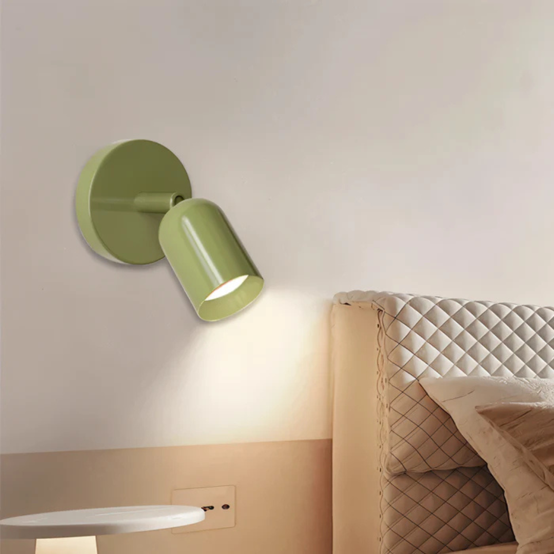 Aurela Macaron LED Wall Light for Modern Living Rooms