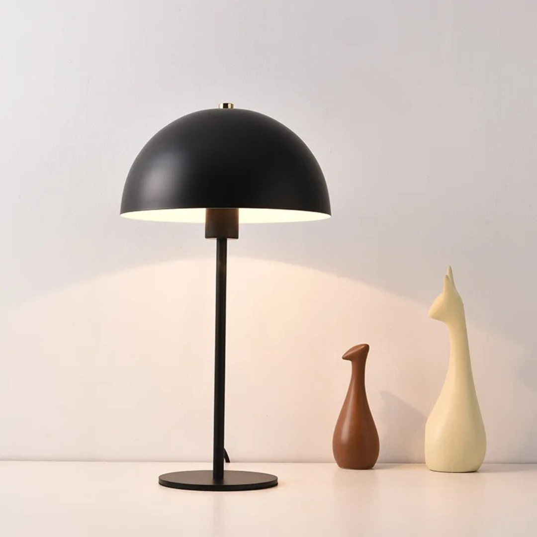 Stolní lampa Lumora s LED osvětlením a nastavitelnou jasností pro ložnici a obývací pokoj