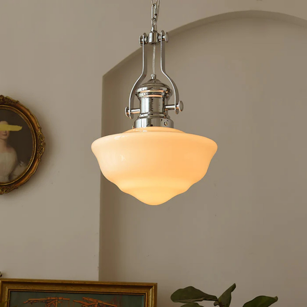 Ravello stålpendel för matsal industriell armatur från Lumenia